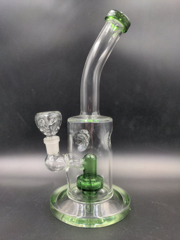 9" Dimpled Showerhead Water Pipe - Avernic Smoke Shop