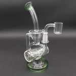 9" Hammer Slit Recycler Dab Rig - Avernic Smoke Shop