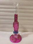 9" Purple Glass Bong Perc Heady Glass Bongs - Avernic Smoke Shop