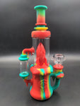 9" Spaceship Silicone Water Pipe
