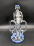 9.5" Infyniti Barrel Recycler W/ Showerhead Diffuser Bong - Avernic Smoke Shop