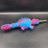 9.5" Silicone Snapping Turtle Nectar Collector - Avernic Smoke Shop