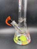 AFM Glass 18" Clown Beaker 9mm - Avernic Smoke Shop