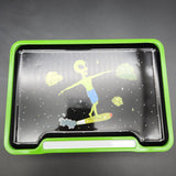 Alien Doobie Surfer Rolling Tray Box | 8" x 5.75"