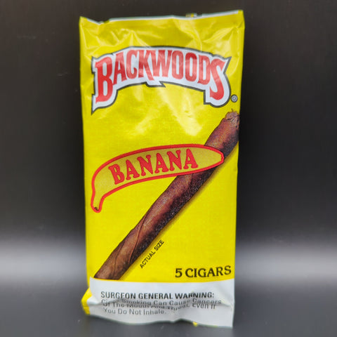 Backwoods Banana Cigars 5 Pack - Avernic Smoke Shop