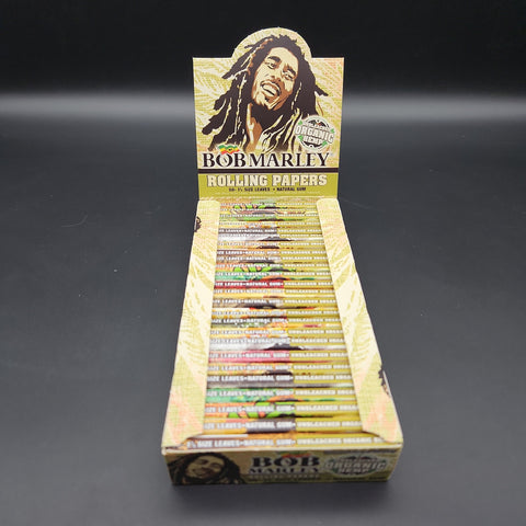 Bob Marley Rolling Papers Organic Hemp - 1-1/4" Box - Avernic Smoke Shop