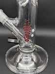 Candy Cane RooR Straight Tube Bong 18" - Avernic Smoke Shop