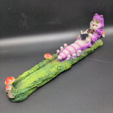 Caterpillar Incense Burner - Polyresin / 10"