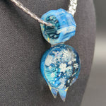 Chaka Glass Blizzard Pendant with Blizzi Bead - Avernic Smoke Shop