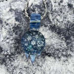 Chaka Glass Blizzard Pendant with Blizzi Bead - Avernic Smoke Shop