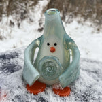 Chaka Glass Faded Ice Cave Penguin Dab Rig - Avernic Smoke Shop