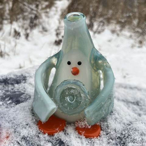 Chaka Glass Faded Ice Cave Penguin Dab Rig