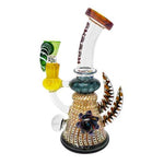 Cheech - Multicolor Horn Design - Shower Head Bong - Avernic Smoke Shop