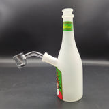 Christmas Spirits Bottle Glass Rig | 7.25" | 14mm - Avernic Smoke Shop