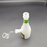 Christmas Spirits Bottle Glass Rig | 7.25" | 14mm - Avernic Smoke Shop