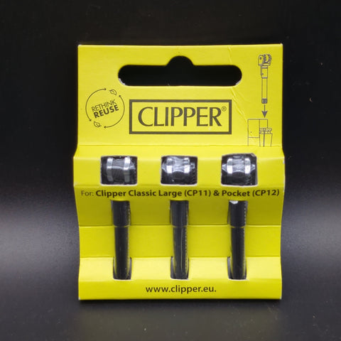 Clipper Flint Replacement 3-Pack - Avernic Smoke Shop