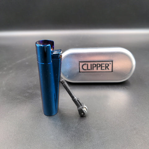 Clipper Full Metal Ice Lighter With Case - Avernic Smoke Shop