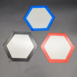 Colorful Hexagon Silicone Dab Mat - Avernic Smoke Shop
