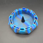 Colorful Silicone Ashtray with Poker| 5"