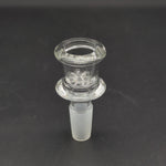 Cone Bowl Slides w/ Built in Screen 14mm clear