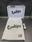 Cookies Led Glow Rolling Tray - Avernic Smoke Shop