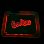 Cookies Led Glow Rolling Tray - Avernic Smoke Shop