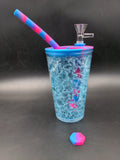 Cooling Freeze Travel Cup Bubbler | 6" | 14mm - Avernic Smoke Shop