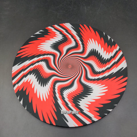DabPadz Fabric Top Rubber Dab Mat | Swirl Motion