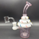 Delightful Cupcake Dab Rig | 7.5" | 14mm - Avernic Smoke Shop