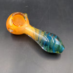 Desert Oasis Glass Hand Pipe w/ Marbles | 4.25" - Avernic Smoke Shop