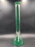 Diamond Glass 18" 7mm Aztec Beaker - Avernic Smoke Shop