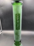 Diamond Glass Beaker Water Pipe - 15.5" / 14mm - Avernic Smoke Shop