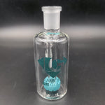 Diamond Glass Diamond Jewel Ash Catcher | 14mm 90 Degrees - Avernic Smoke Shop