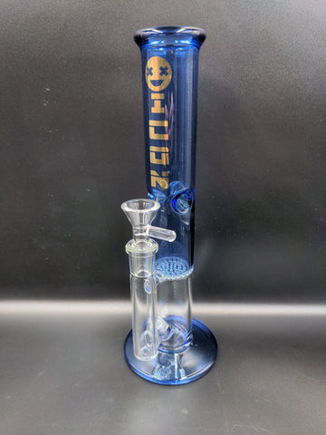 Diamond Glass Icon Cosmos Water Pipe | 10" | 14mmF | Colors Vary - Avernic Smoke Shop