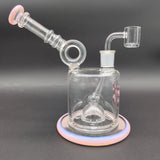 Donut Oil Rig with Froth Perc 7" - Avernic Smoke Shop