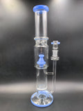 Dual Chamber Diffuser Perc Water Pipe | 18" | 19mm