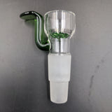 Dual Jointed Herb Slide with Screen - 14mm and 18mm Male - Avernic Smoke Shop