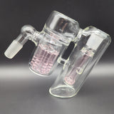 Dual Perc Wet Ash Catcher 14mm 45 Degrees - Avernic Smoke Shop