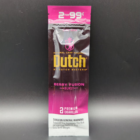 Dutch Masters Berry Fusion Natural Blunt Wraps
