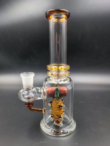 Empire Glassworks 7" "Beehive" Mini Beaker - Avernic Smoke Shop