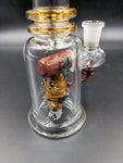 Empire Glassworks 7" "Beehive" Mini Beaker - Avernic Smoke Shop