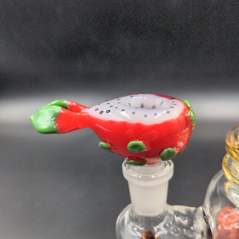Empire Glassworks Bowl Piece - Dragon Fruit - Avernic Smoke Shop