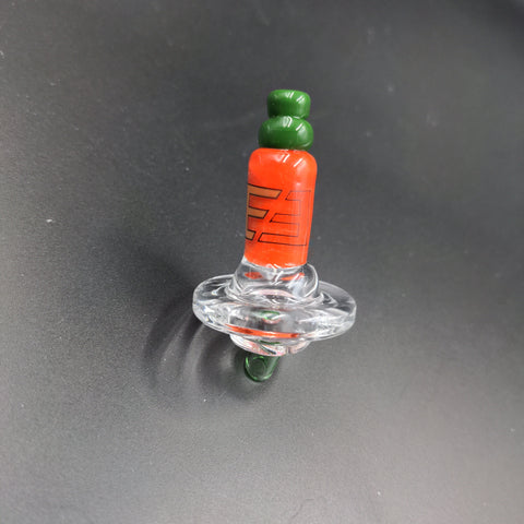 Empire Glassworks Carb Cap - Sriracha Bottle - Avernic Smoke Shop