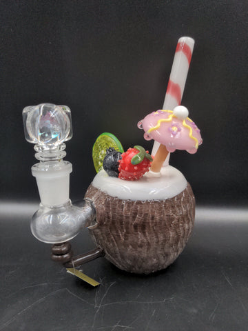 Empire Glassworks Coconut Colada Mini Rig - Avernic Smoke Shop