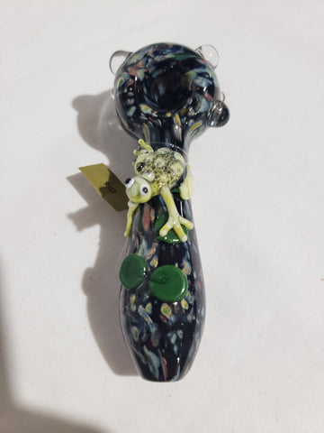 Empire Glassworks - Critter Spoons - Fred the Frog