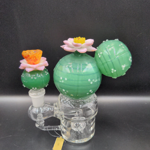 Empire Glassworks Peyote Flower Mini Rig - Avernic Smoke Shop