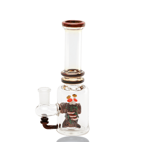 Empire Glassworks "Renew the Redwood" UV Reactive Mini Beaker (No Bowl) - Avernic Smoke Shop
