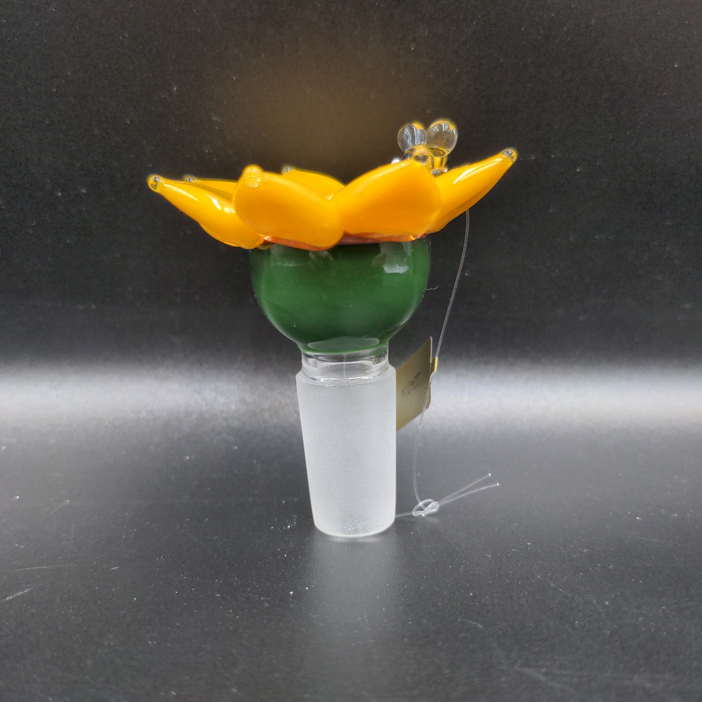 Empire Glassworks Sunflower Bowl 14mm Male – Avernic Smoke Shop