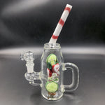 Empire Glassworks Water Pipe - Icy Strawberry Cucumber Detox