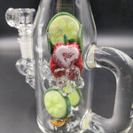 Empire Glassworks Water Pipe - Icy Strawberry Cucumber Detox